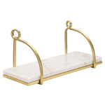 Raft de perete din marmura, 40 cm