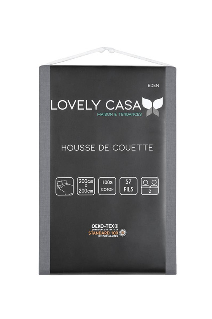 Husă din bumbac pentru pilotă EDEN, 200 x 200 cm