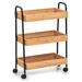 Cărucior de bucătărie cu 3 rafturi, ZELLER