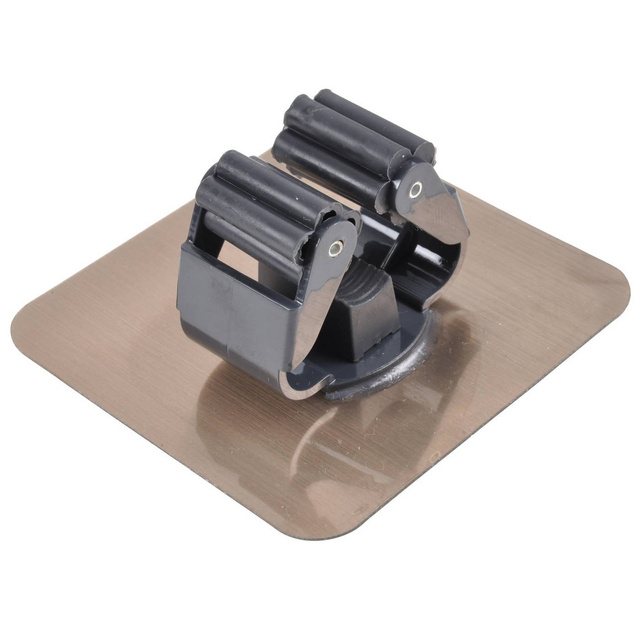 Suport pentru mătură, autoadeziv, 9 x 9 cm