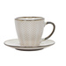 Cana pentru cafea sau ceai cu farfurioară DUNE, 210 ml