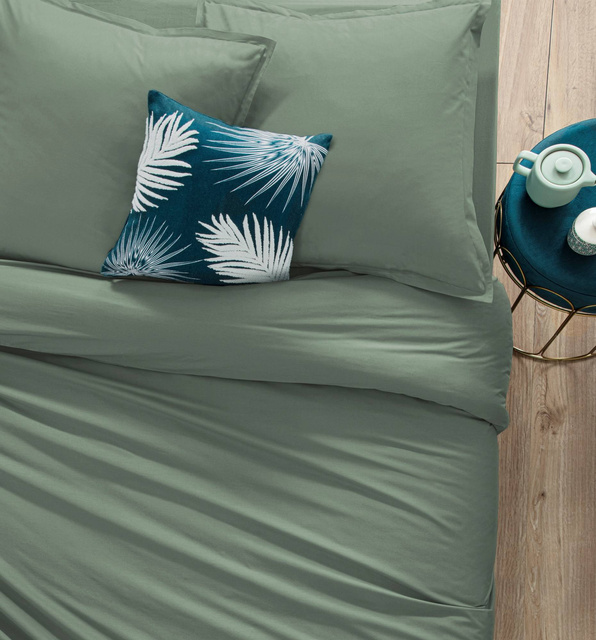 Husă pentru pilotă, 240 x 220 cm, bumbac, verde