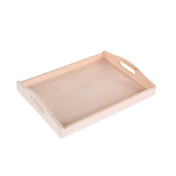 Tavă din lemn pentru servire, 40 x 30 cm