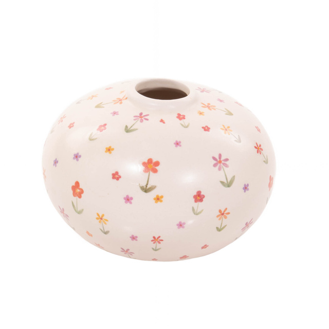 Vaza mica Blumi, model cu flori mici, inaltime 10 cm