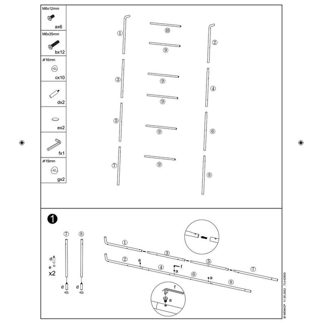 Suport pentru prosoape scară, 156 x 43 cm, Loft, WENKO