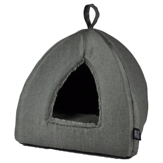 Pat pentru pisici, cort, 35 x 35 x 38 cm