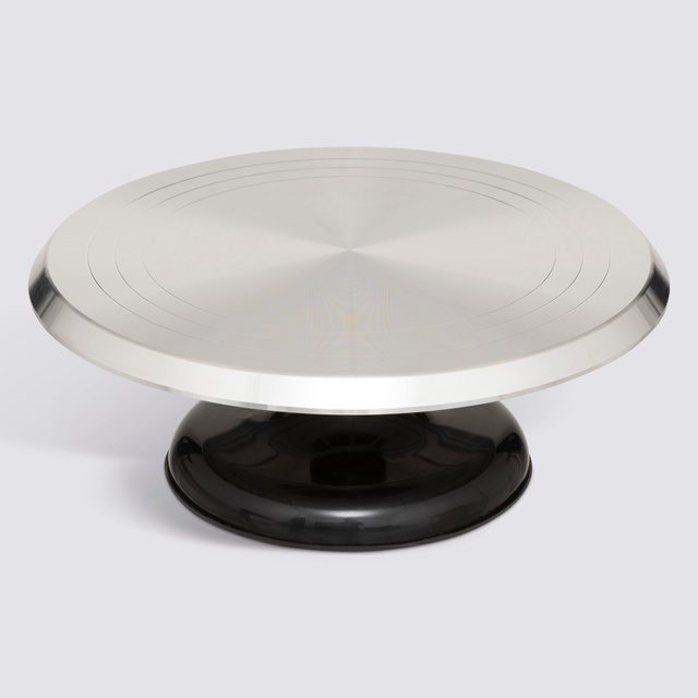 Placă metalică profesională pentru tencuirea tortului EASY, Ø 31 cm