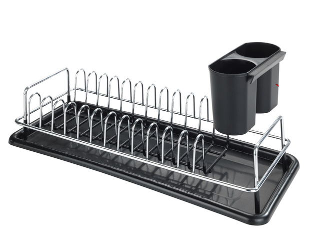 Scurgator vase cu suport pentru tacamuri SINGLE