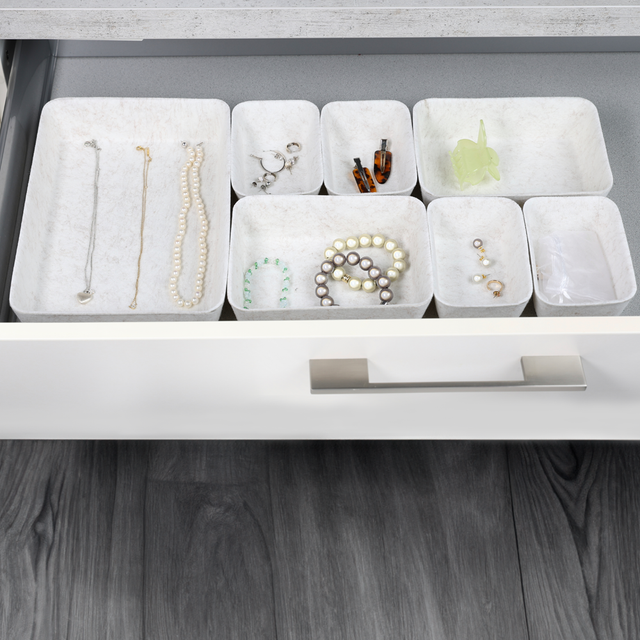 Set de organizatoare din fetru în dimensiuni diferite