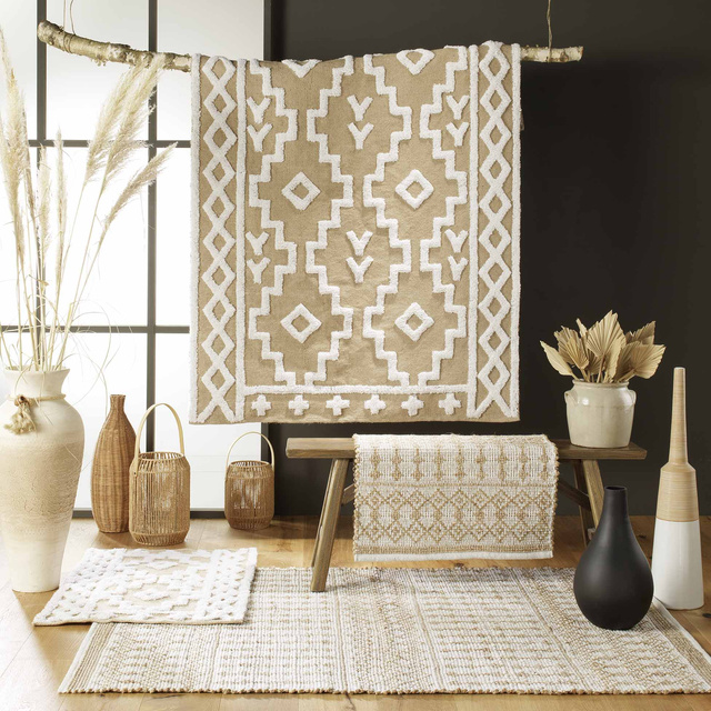 Covor de iută MEDINE, 60 x 90 cm