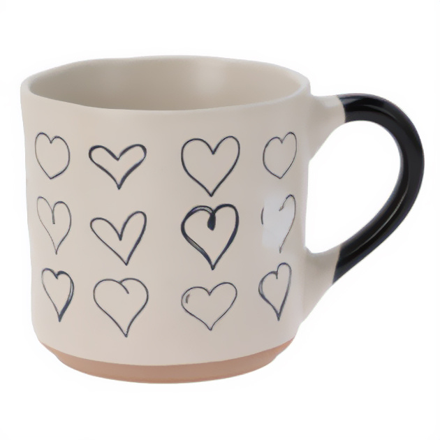 Cana din ceramica cu maner, 350 ml