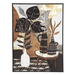 Poster cu rama, Masuta cu flori, 58 x 78 cm