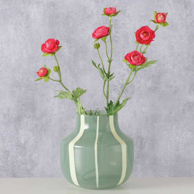 Vaza din sticla ERISSA, inaltime 13 cm