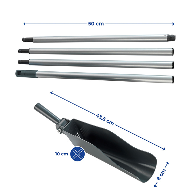 Dispozitiv pentru curățarea jgheaburilor MAXI