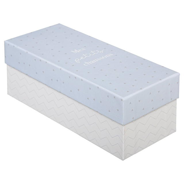 Cutii cadou, 7 bucăți, albastru