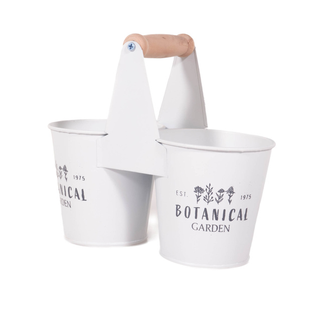 Ghivece de bucatarie pentru plante aromatice Botanical, maner din lemn