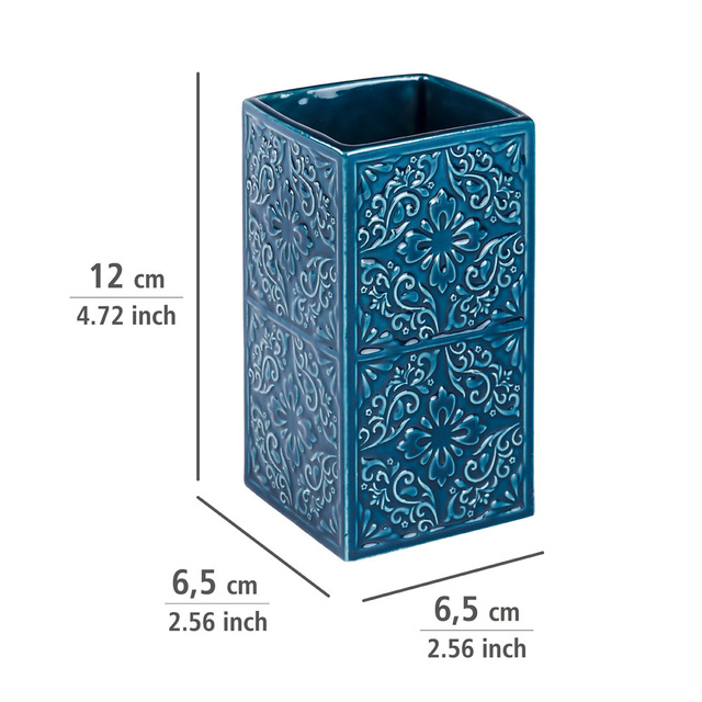 Un set de accesorii pentru baie CORDOBA DARK BLUE, WENKO