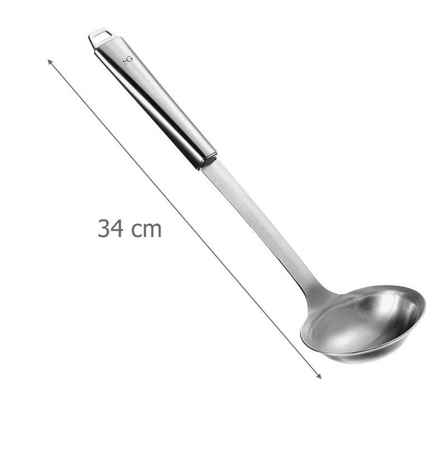 Polonic de supă, inox, 34 cm