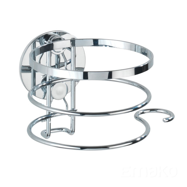 Suport pentru uscător de păr, Turbo-Loc - oțel inoxidabil, WENKO