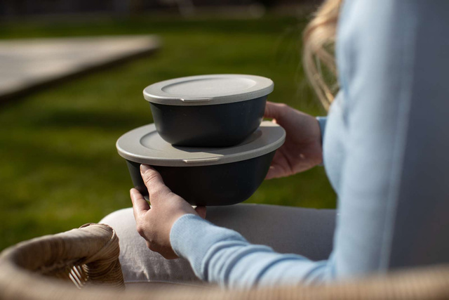 Recipiente cu capac 0,7l + 1,3l, CONNECT BOX SET KOPENHAGEN, set 2 buc, KOZIOL