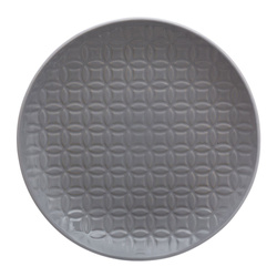 Farfurie pentru desert, Ceramica, Ø 21 cm, Gri