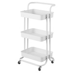 Set de 6 cuțite de bucătărie cu mânere de bambus BAMY în suport