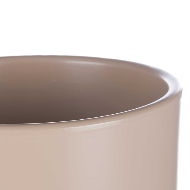 Ghivece de flori ceramice MINIMAL, 2 bucati, Ø 22 cm si Ø 27 cm