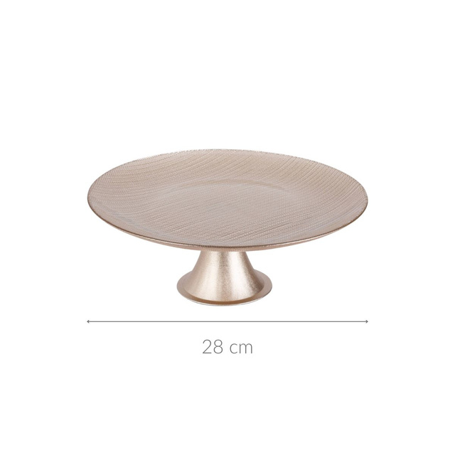 Farfurie pentru tort KARNEOL, Ø 28 cm