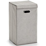 Cos de rufe pliabil, Gri, 60 L, Zeller