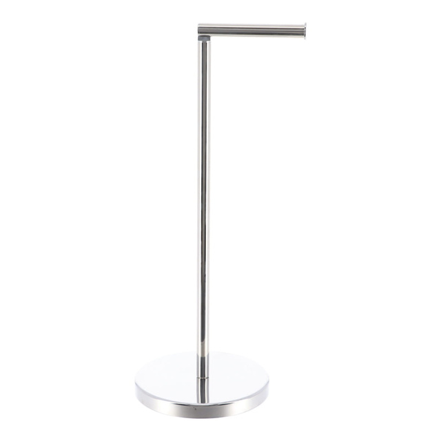 Suport de baie pentru hârtie cu loc pentru role suplimentare, înălțime 55 cm