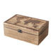 Set 2 cutii din lemn Maps, 2 buc