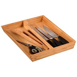 Insertie din bambus pentru tacamuri, cutite, 43 x 35 cm, Kesper