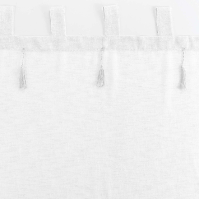 Perdeaua cu pompoane decorative DALILA, 140 x 240 cm