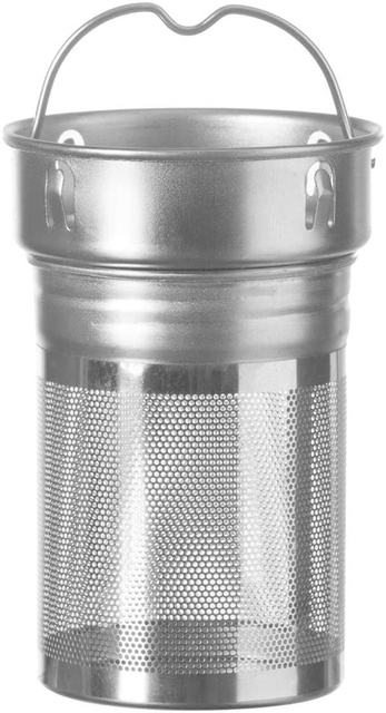 Infuzor cu perete dublu cu capac din bambus, 400 ml