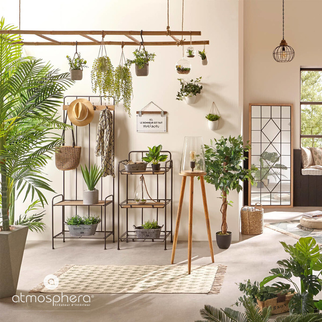 Planta artificiala ALOE VERA, inaltime 48 cm, ghiveci ceramic