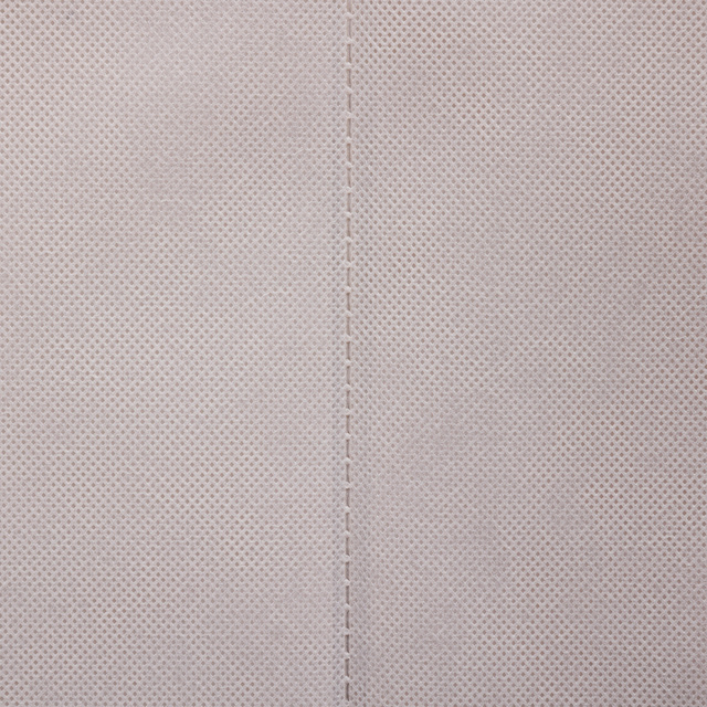 Raft din bambus TIDY cu două coșuri din material, 34,7 x 33 x 77,5 cm