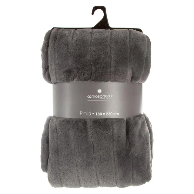 Cuvertura de pat 180 x 230 cm, textura blanita, Atmosphera