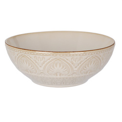 Vas din ceramică cu model canelat, 1060 ml