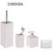 Dispenser de săpun CORDOBA - 500 ml, WENKO, alb