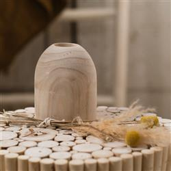 Vaza decorativa din lemn Pure