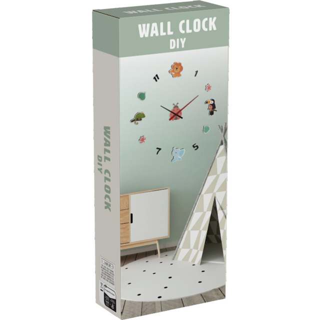 Ceas DIY pentru camera copilului VIB, model 1