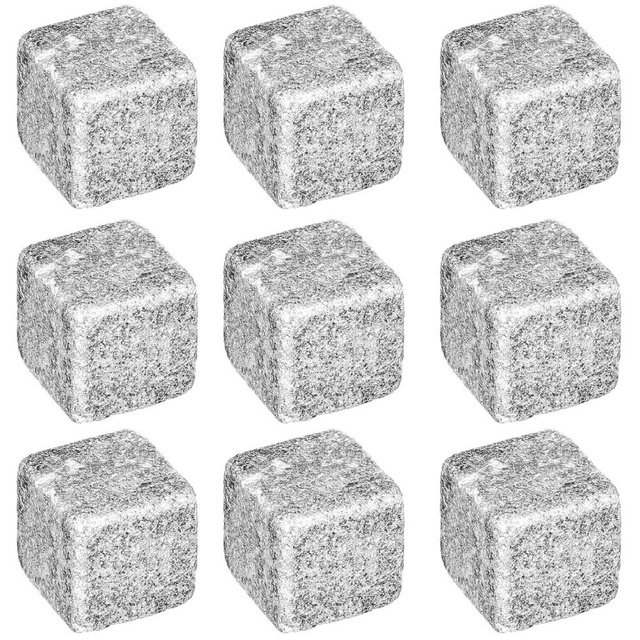 Cuburi de gheata reutilizabile pentru whisky, bauturi, 9 elemente incluse