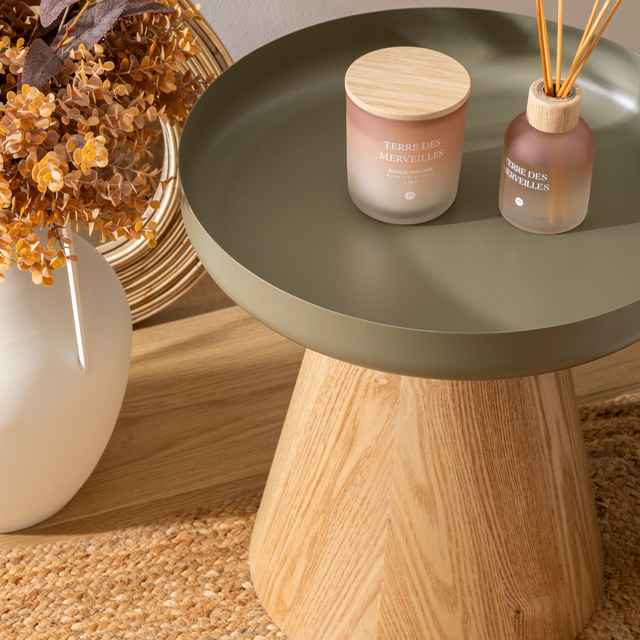 Măsuță de cafea pe un picior HERCYNA, Ø 40 cm