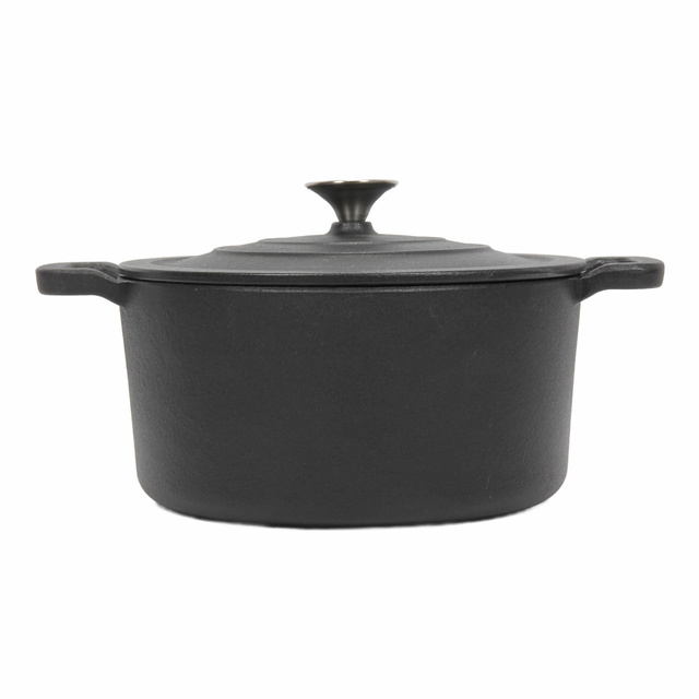 Cazan din fonta cu capac, Ø 24 cm