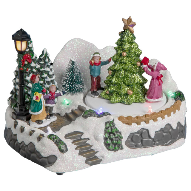 Figurina de Crăciun, sat de Crăciun