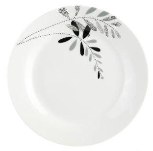 Set farfurii pentru 6 persoane, portelan, 18 bucati