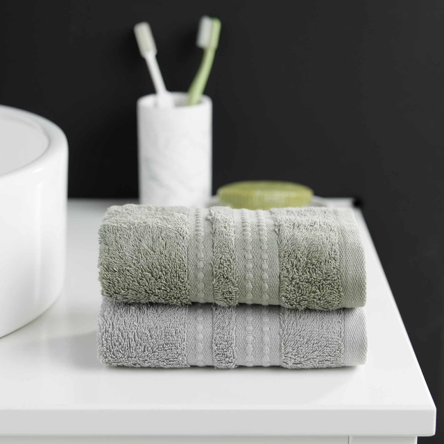 Prosop de baie frotte EXCELLENCE, 30 x 50 cm, bumbac bio