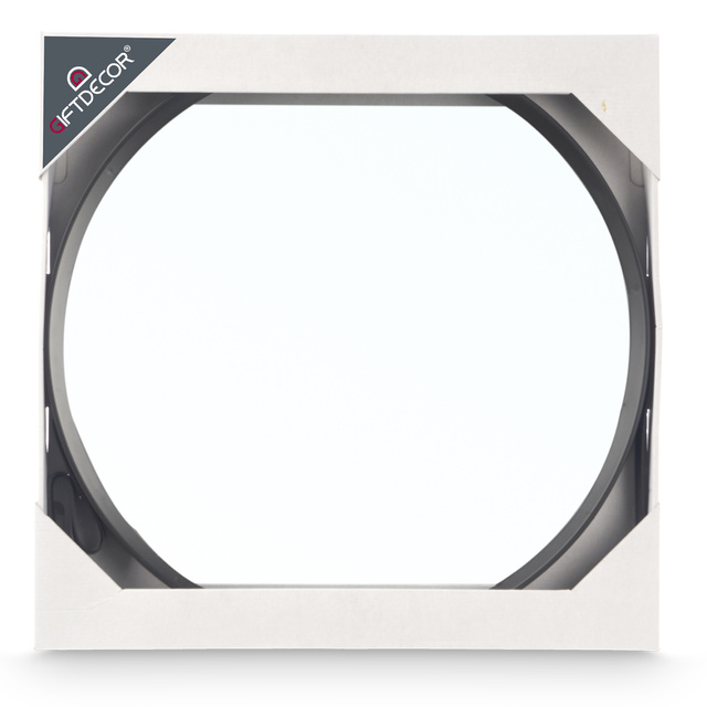 Oglinda decorativa suspendata, Ø 53 cm