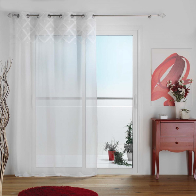 Perdea sufragerie cu ghidaje IZAORA, 140 x 240 cm