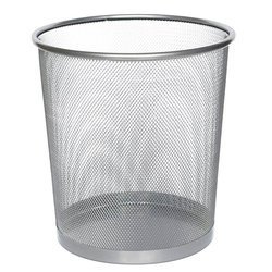 Coș de hârtie din plasă de oțel, ZELLER, gri